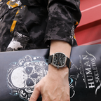 Premium Leather Sports Watch