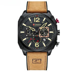 Business Leather Quartz Wrist Watch