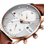 Luxury Chronograph Durable Quartz Watch