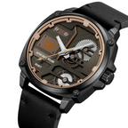 Quartz Leather Men's Watch