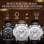 Fashionable Military Leather Watch