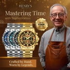Luxury Chronograph Watch with Metal Band