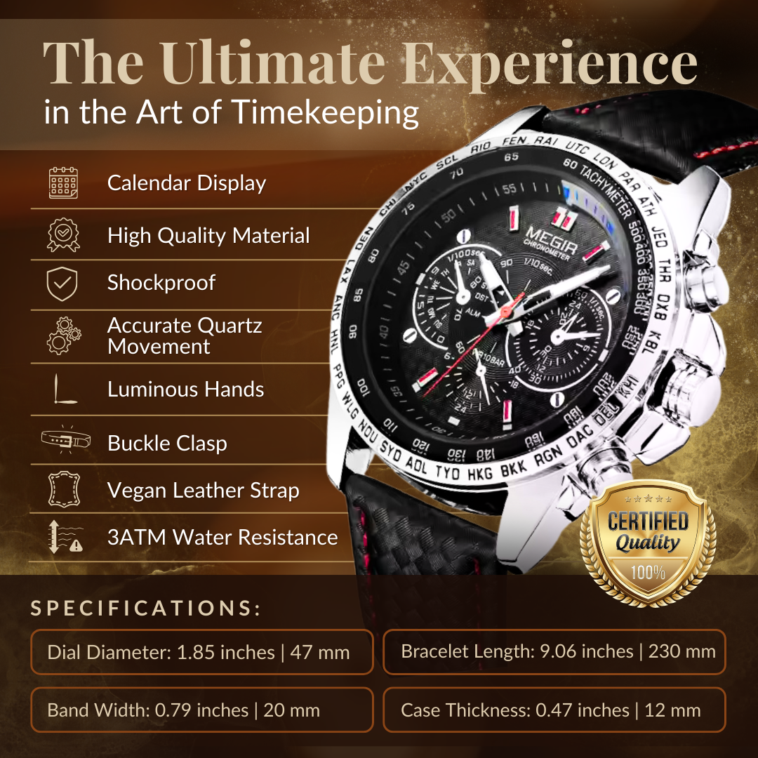 Luxury Quartz Watch