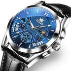 Quartz Leather Band Watch