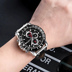 Leather Strap Quartz Watch
