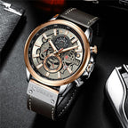 Multifunction Quartz Calendar Watch